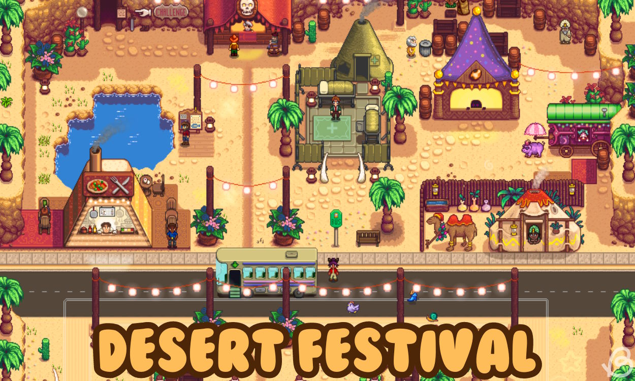 Stardew Valley 1.6: A Complete Desert Festival Guide - Gaming - News