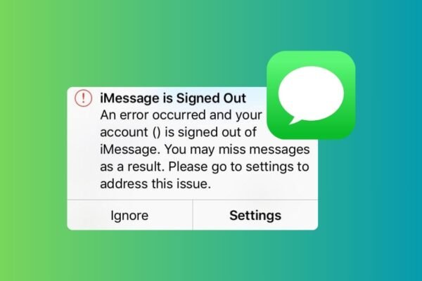 How to Fix “iMessage is Signed Out” Error on iPhone - iOS - News